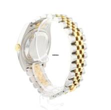 Thumbnail von Rolex Datejust 36 Steel Gold Jubilee Fluted Black Diamond Dial </h1>