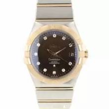 Thumbnail von Omega Constellation Diamonds Steel Rosegold </h1>