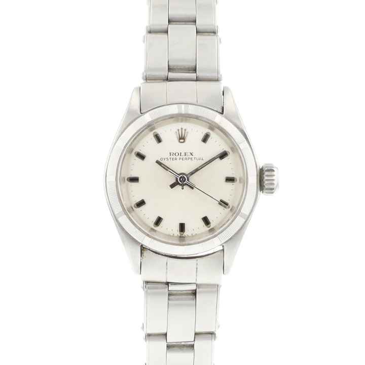  Rolex Oyster Perpetual 26 Lady 26 Silver Dial  