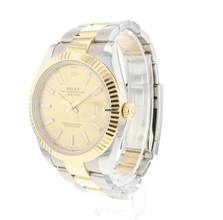 Thumbnail von Rolex Datejust 41 Steel Gold Fluted Oyster Champagne Dial </h1>