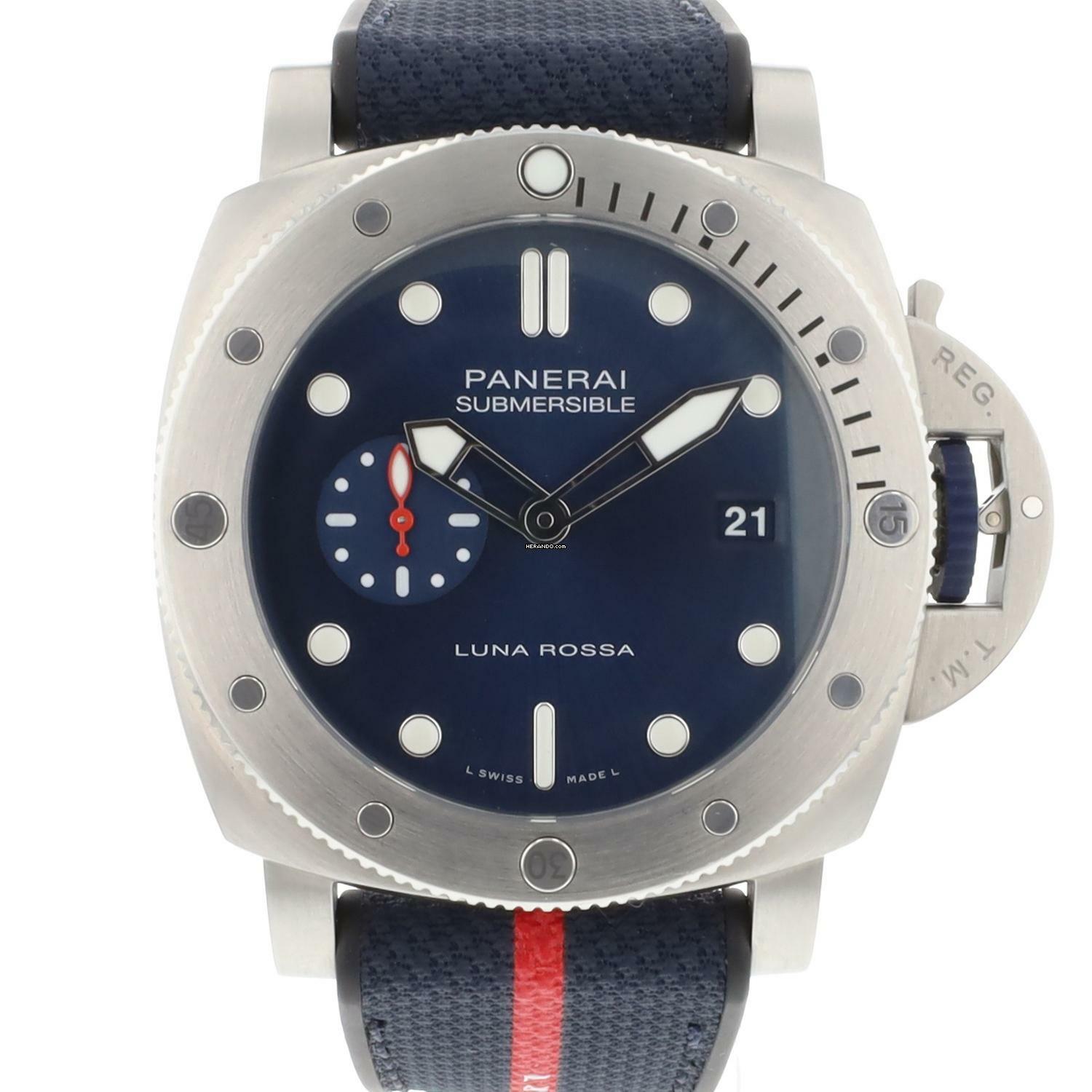 Panerai Luminor Submersible 44MM Luna Rossa </h1>