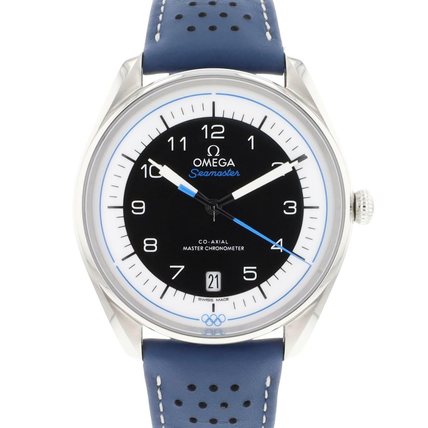  Omega Seamaster Olympic Timekeeper Edition Blue  