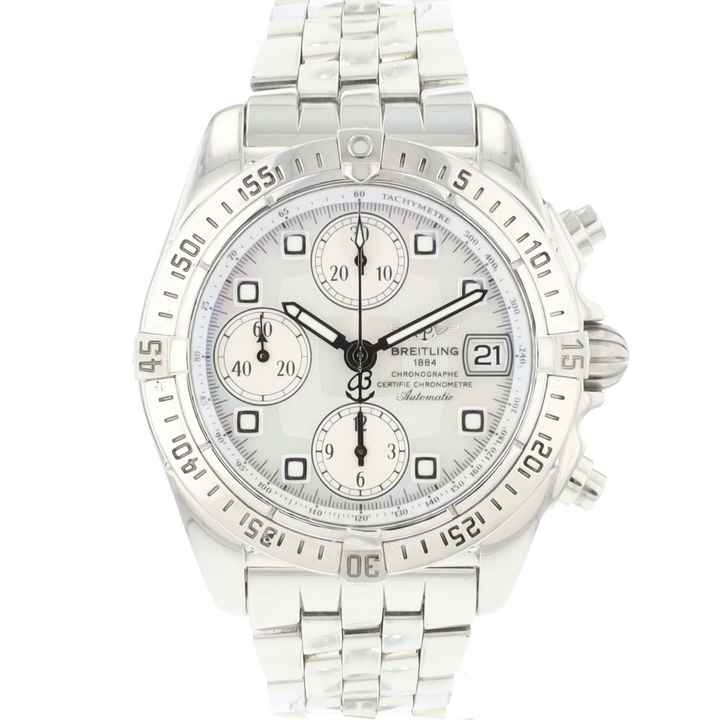  Breitling Chrono Cockpit Chronograph Steel MoP Dial </h1> 