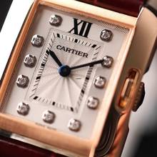 Thumbnail von Cartier Tank Anglaise Rose Gold Diamond Dial
