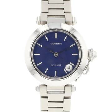  Cartier Pasha C Automatic Blue Dial  