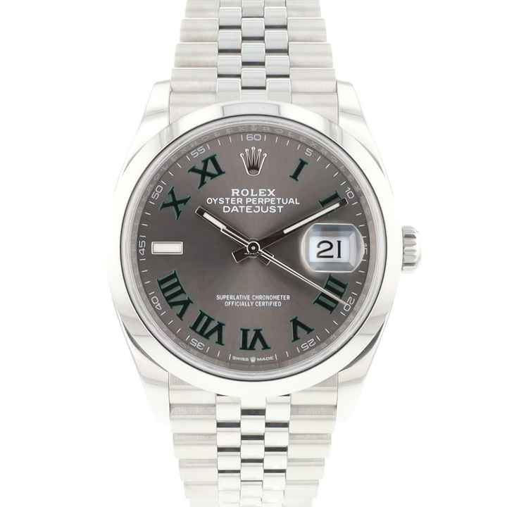  Rolex Datejust 36 Jubilee Wimbledon Dial  