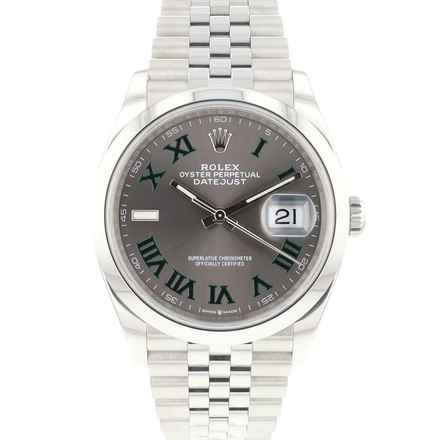  Rolex Datejust 36 Jubilee Wimbledon Dial  