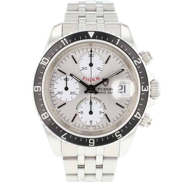  Tudor Prince Date Chronograph Silver Dial </h1> 