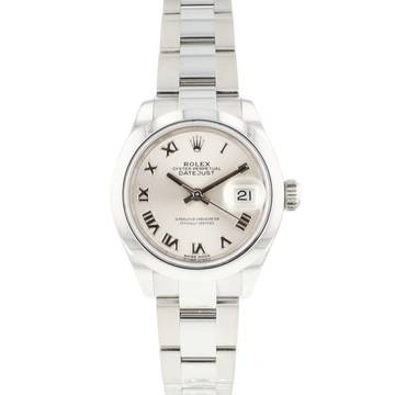 Rolex Lady-Datejust 28 Steel Oyster Silver Dial </h1> 