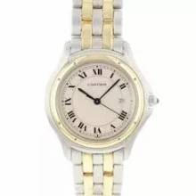 Thumbnail von Cartier Cougar Large Steel Gold </h1>