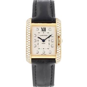  Cartier Tank Anglaise Rose Gold Diamonds </h1> 