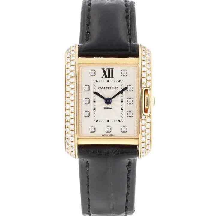  Cartier Tank Anglaise Rose Gold Diamonds </h1> 