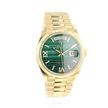 Thumbnail von Rolex Day-Date 36 Yellow Gold Green Malachite Diamond Dial 99,9% NEW </h1>