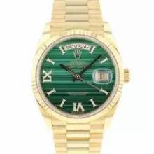 Thumbnail von Rolex Day-Date 36 Yellow Gold Green Malachite Diamond Dial 99,9% NEW </h1>