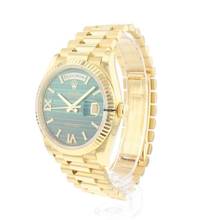 Thumbnail von Rolex Day-Date 36 Yellow Gold Green Malachite Diamond Dial 99,9% NEW </h1>