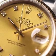 Thumbnail von Rolex Datejust 36 Steel Gold Jubilee Fluted Champagne Diamond Dial </h1>