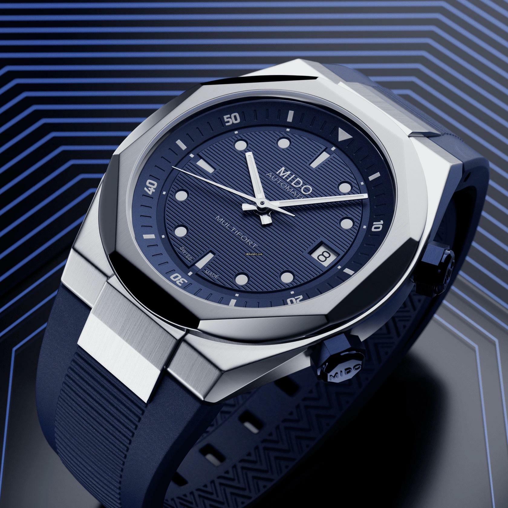 Thumbnail von Mido Multifort 8 Two Crowns Blue