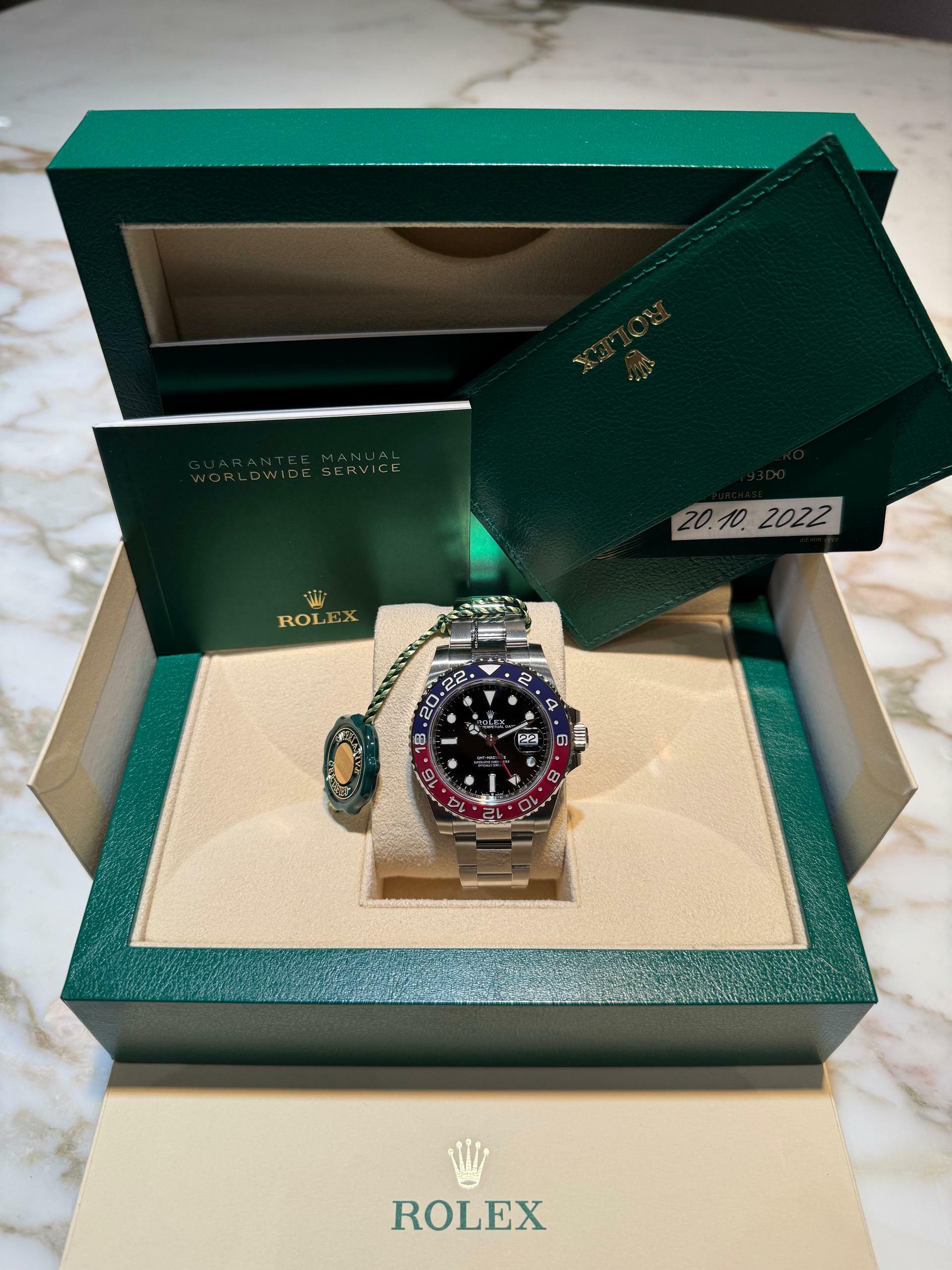  Rolex GMT-Master II 126710BLRO  