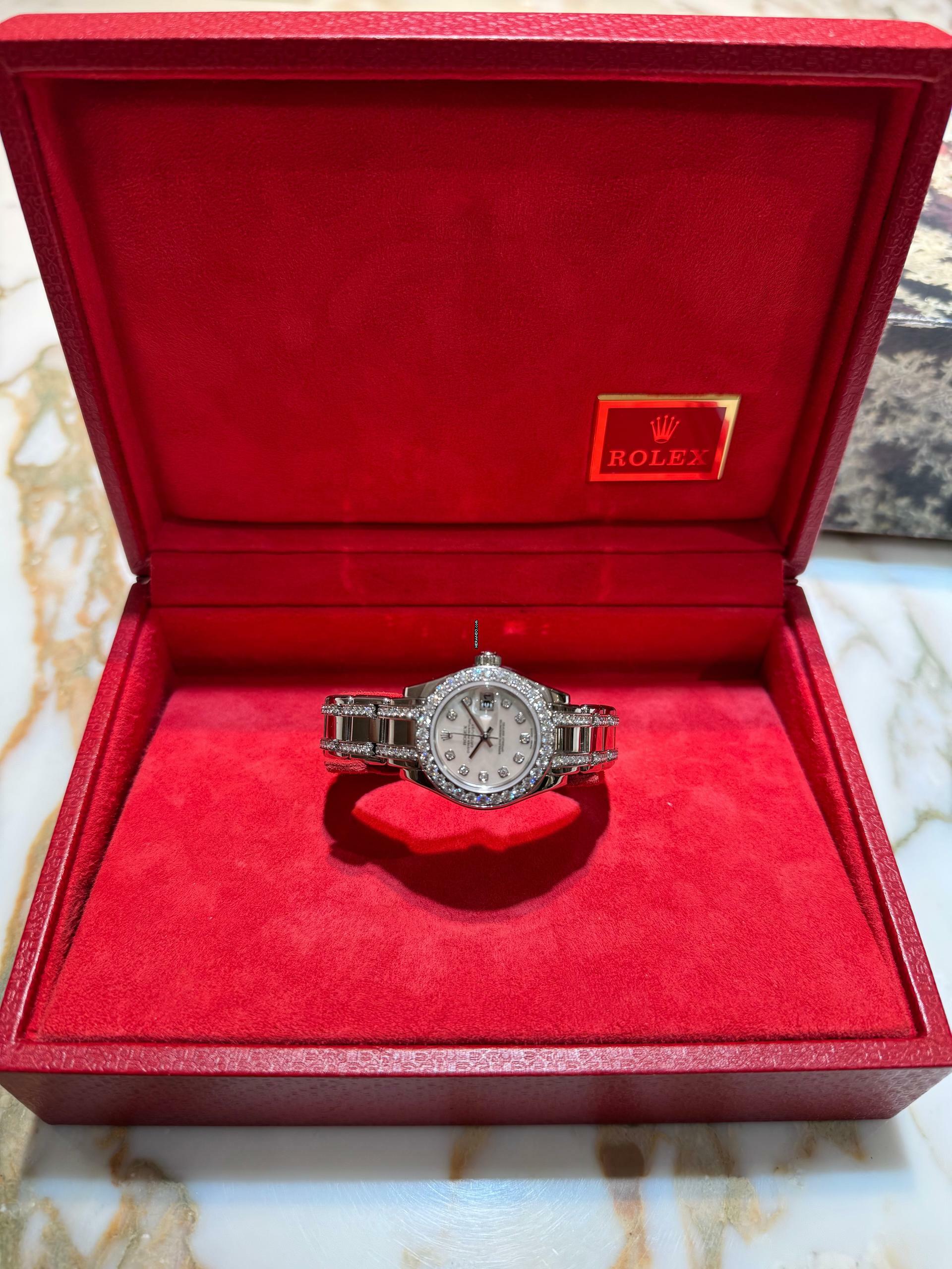 Rolex Lady-Datejust Pearlmaster 80299 </h1>