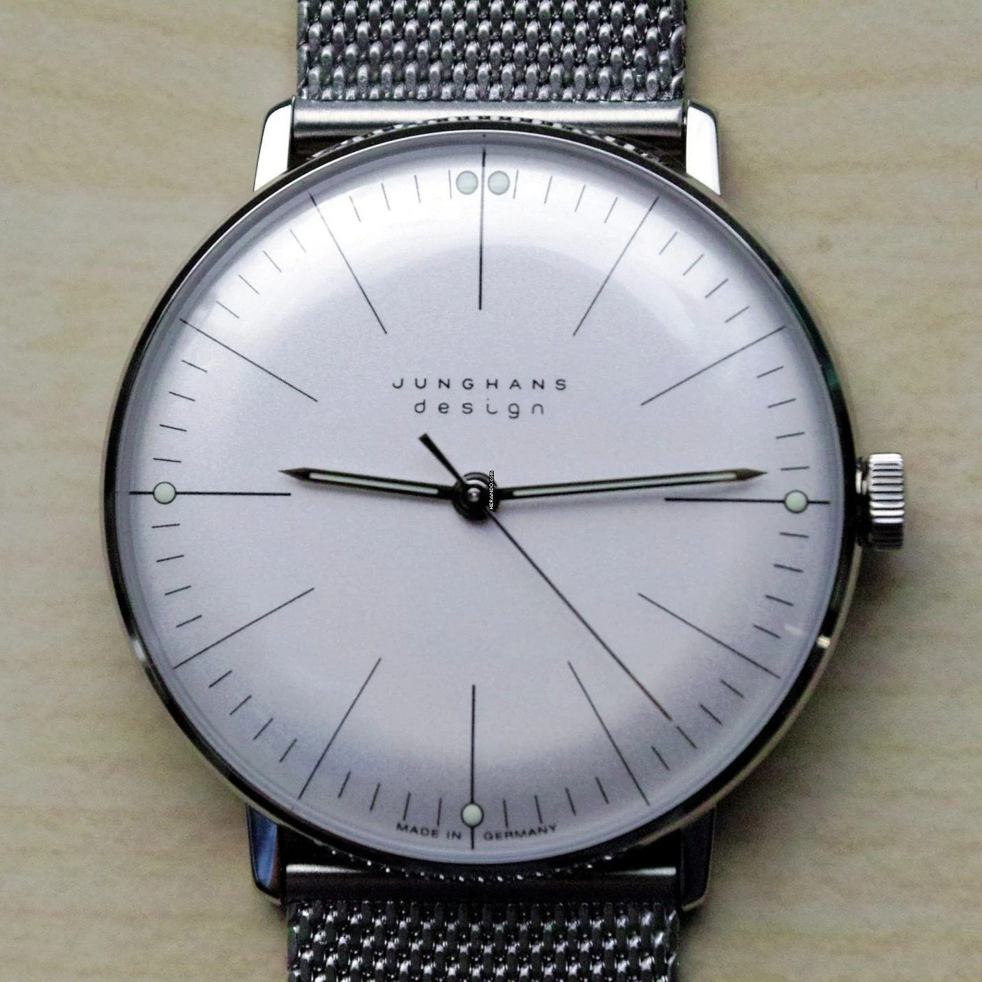  Junghans max bill Handaufzug Manual Winding NEW FULL SET 