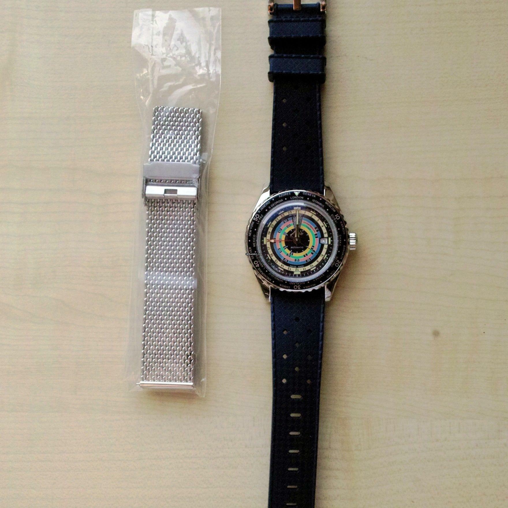 Thumbnail von Mido Ocean Star Decompression Worldtimer NEW FULL SET