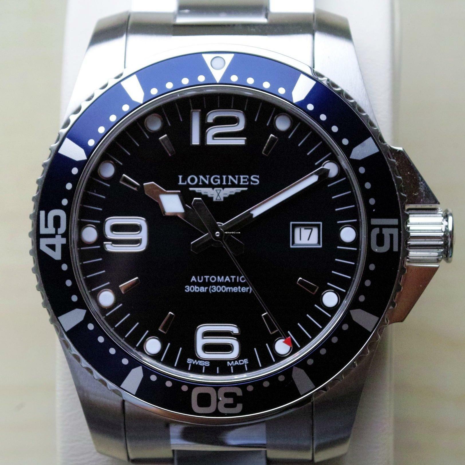 Longines HydroConquest Blue 41mm NEW FULL SET
