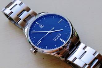 Thumbnail von Union Glashütte Viro Datum Date 39 mm Black NEW FULL SET