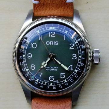  Oris Big Crown X Cervo Volante Big Crown Green FULL SET 