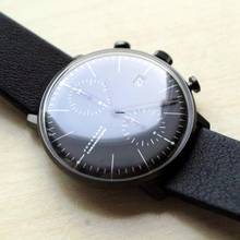 Thumbnail von Junghans max bill Chronoscope Bauhaus black FULL SET