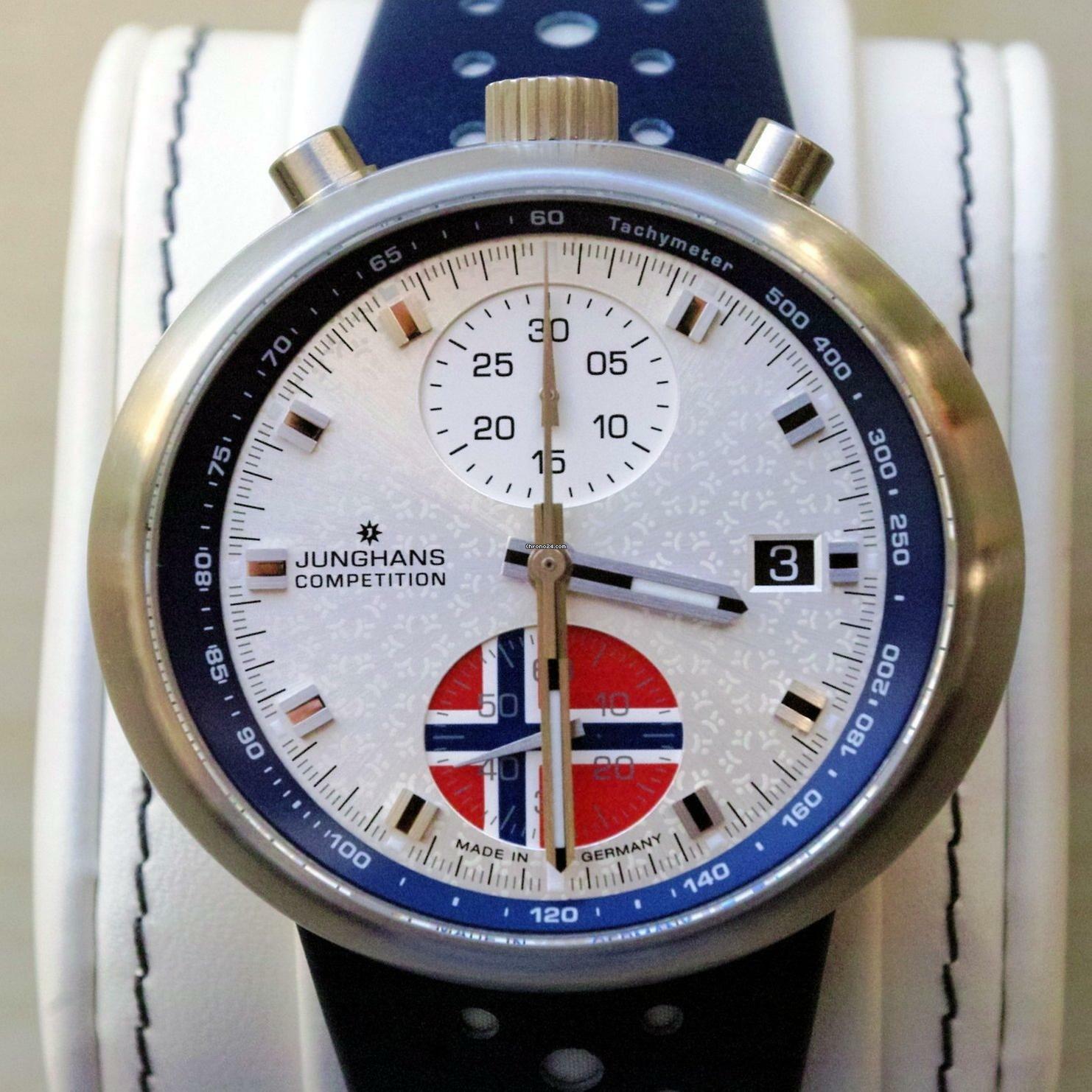  Junghans 1972 Competition FIS Edition Trondheim Ltd. Edition Only 150 pieces Worldwide 