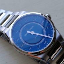 Thumbnail von Meistersinger Kaenos Open Date - Sonnenschliff Petrol Herren Automatikuhr NEW FULL SET