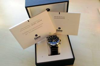 Thumbnail von Tutima Flieger Legacy T5 Chronograph Ttan blue 2025 NEW FULL SET