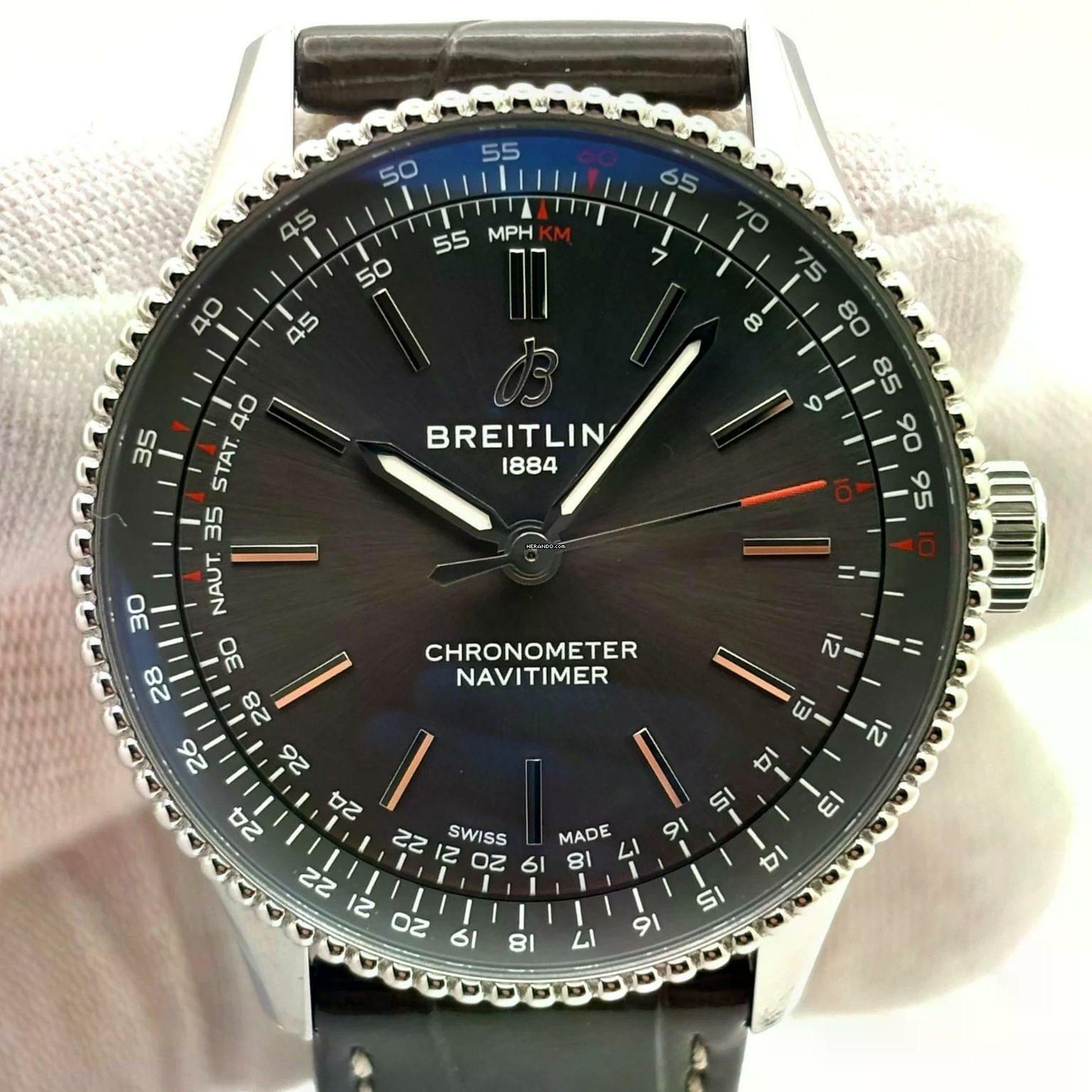  Breitling Navitimer Automatic 36 NEW FULL SET 
