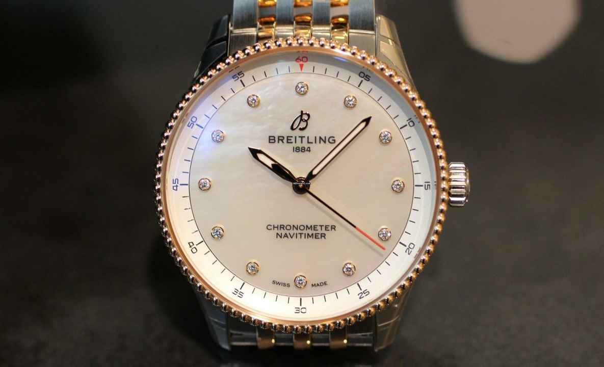  Breitling Navitimer 32 NEW FULL SET 