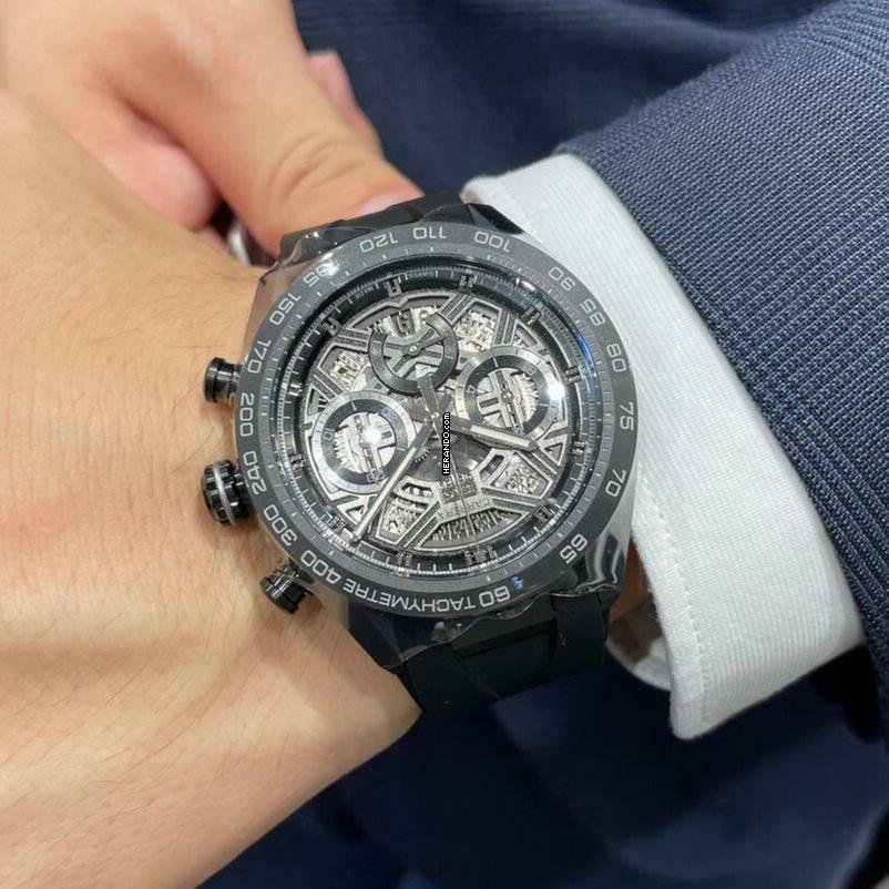 TAG Heuer Carrera Chronograph Extreme Sport Black FULL SET NEW