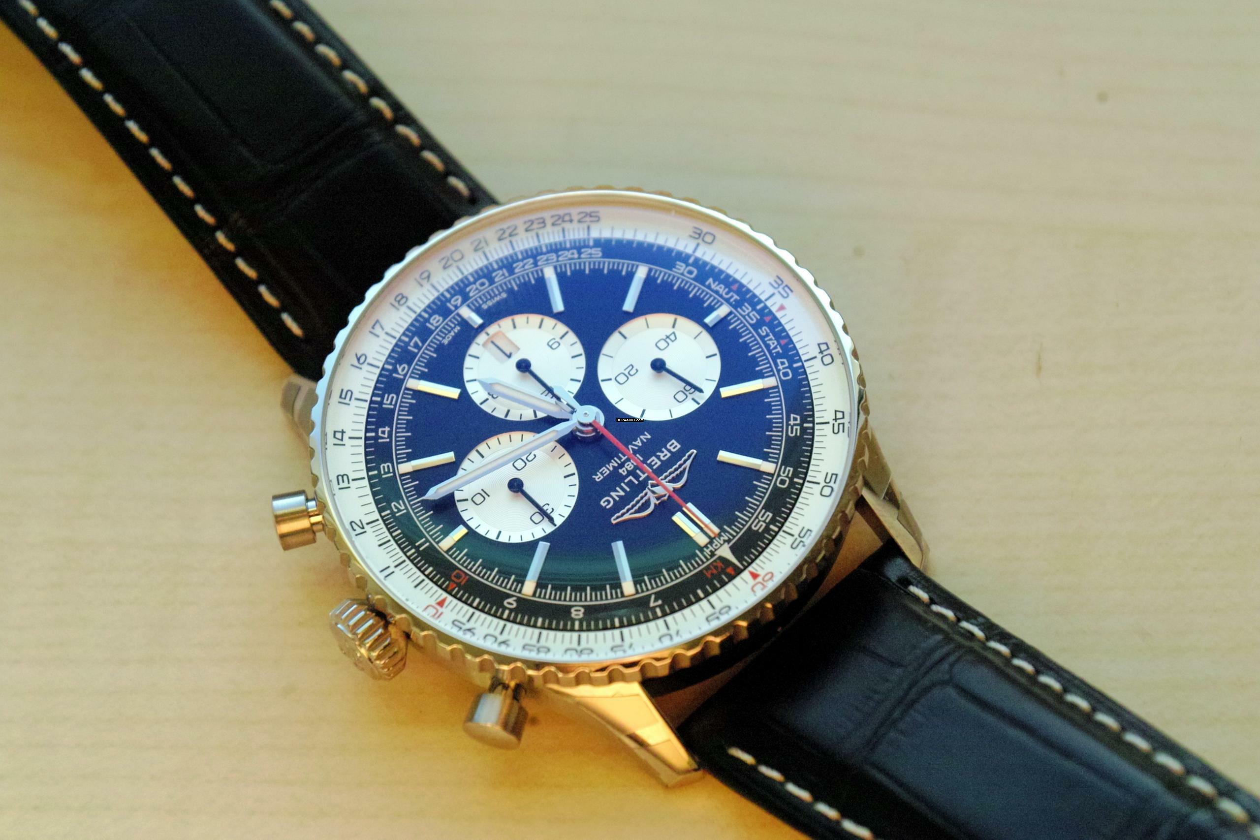 Thumbnail von Breitling Navitimer 1 B01 Chronograph 46 NEW FULL SET