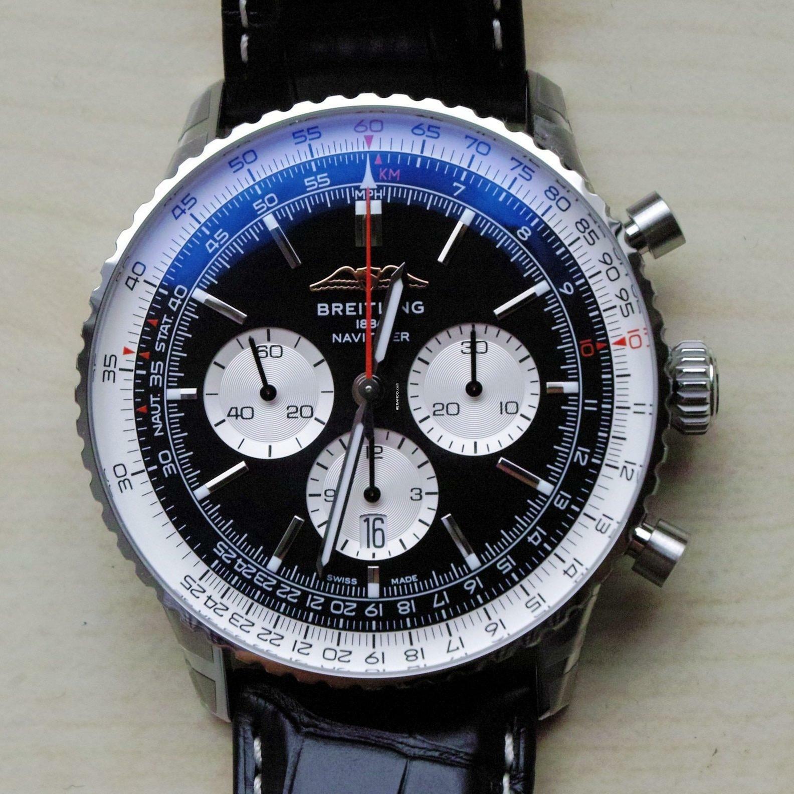 Thumbnail von Breitling Navitimer 1 B01 Chronograph 46 NEW FULL SET