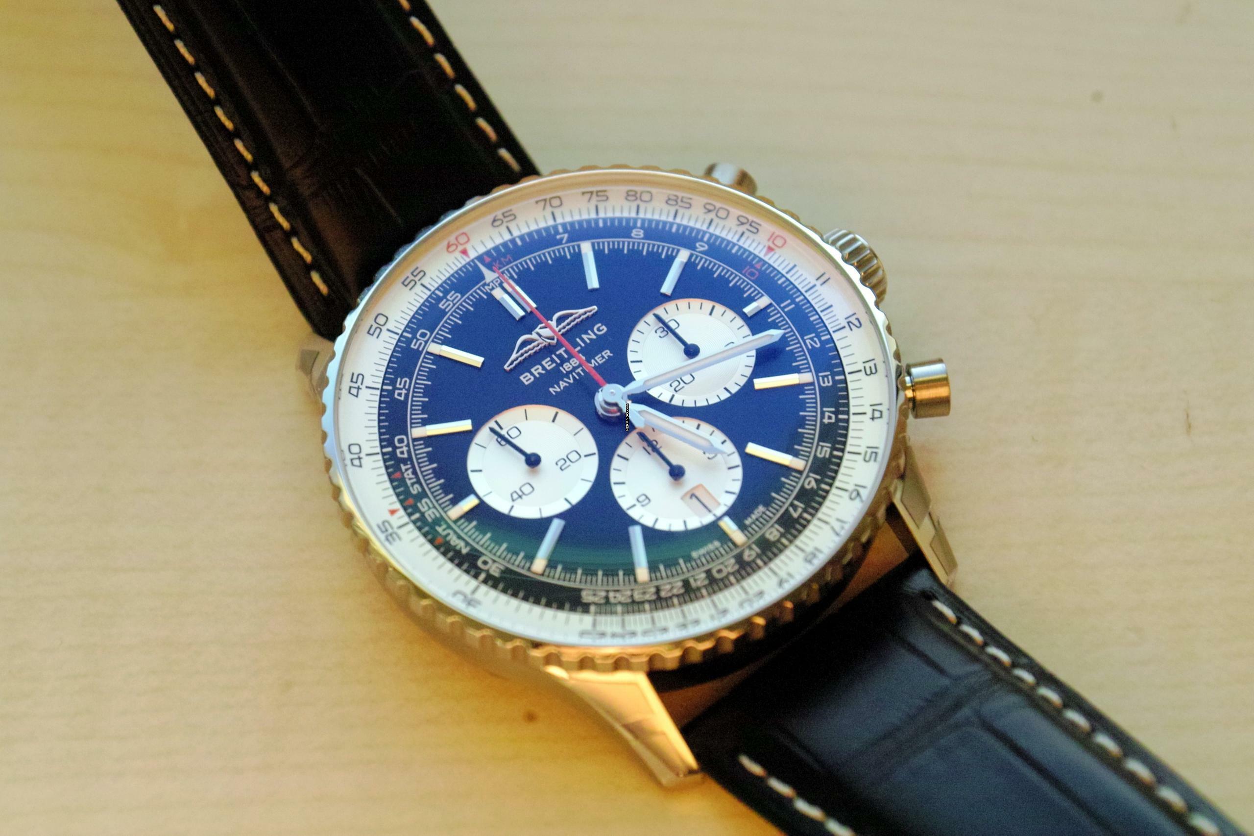 Thumbnail von Breitling Navitimer 1 B01 Chronograph 46 NEW FULL SET