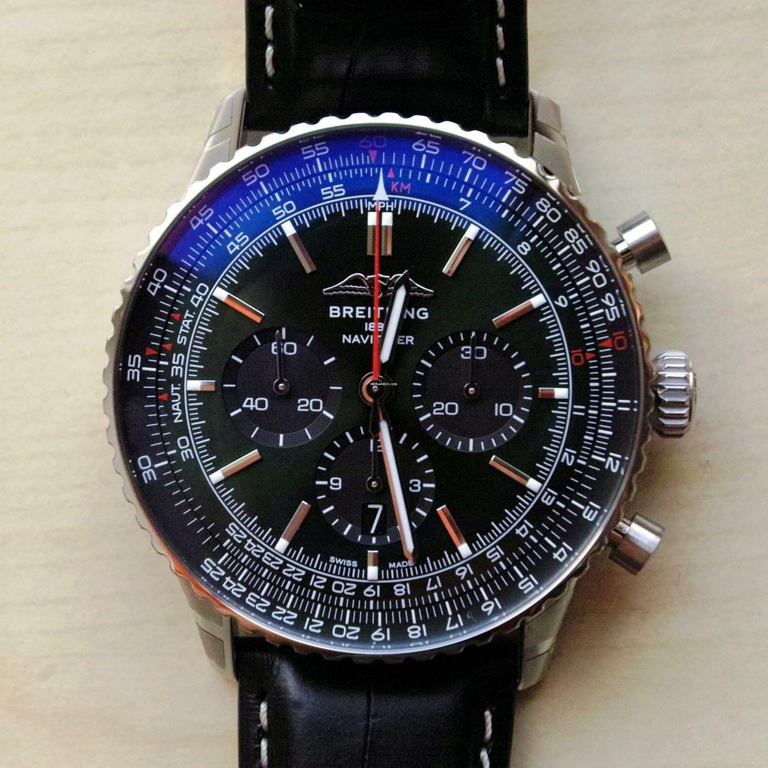  Breitling Navitimer 1 B01 Chronograph NEW FULL SET 