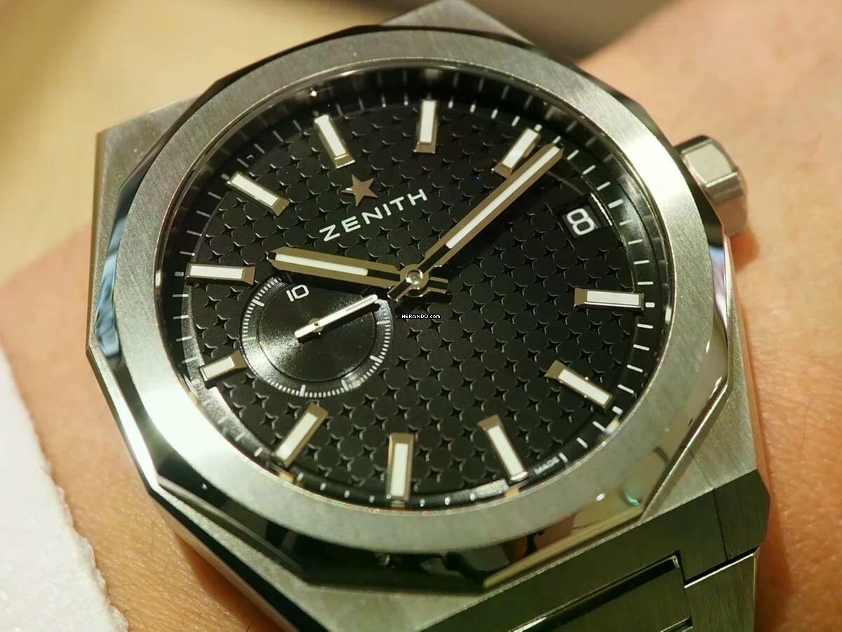  Zenith Defy Skyline Automatic Black New Full Set 