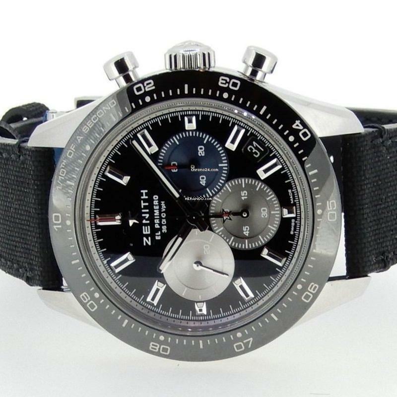  Zenith Chronomaster Sport black El Primero FULL SET 