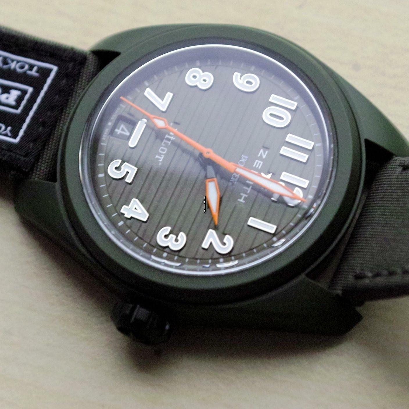 Thumbnail von Zenith Pilot Automatic Central Automatic Porter Ltd. Edition FULL SET