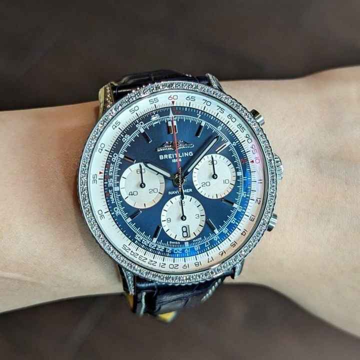  Breitling Navitimer 1 B01 Chronograph 41 NEW FULL SET 