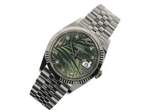 Thumbnail von Rolex Datejust 36 + Diamond Palm Dial + Like New + </h1>