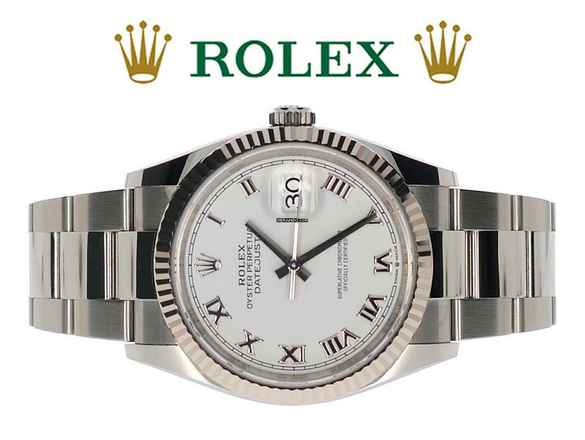  Rolex Datejust 36 36mm Stahl / Weißgold 2021 </h1> 