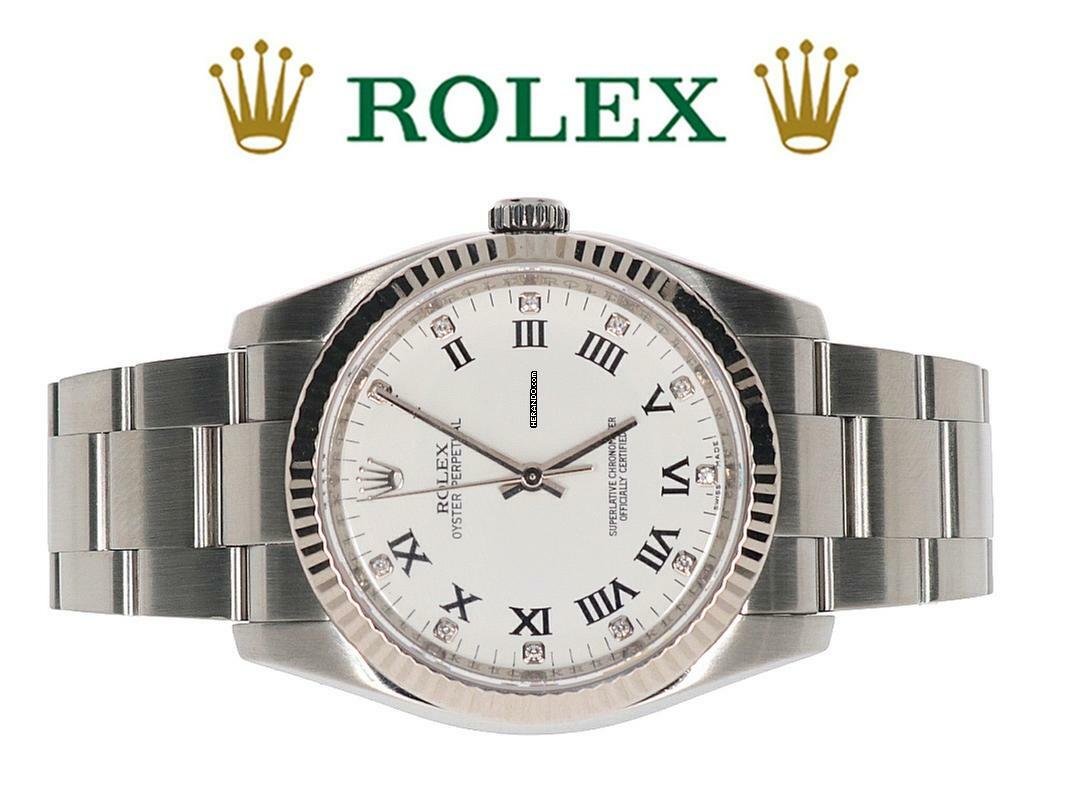  Rolex Oyster Perpetual 36 LC100 Rolex Diamant-Zifferblatt </h1> 