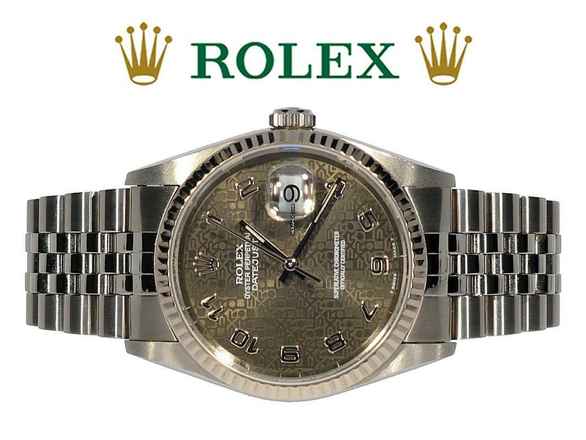  Rolex Datejust 36 I Computer Dial I Toller Zustand I </h1> 