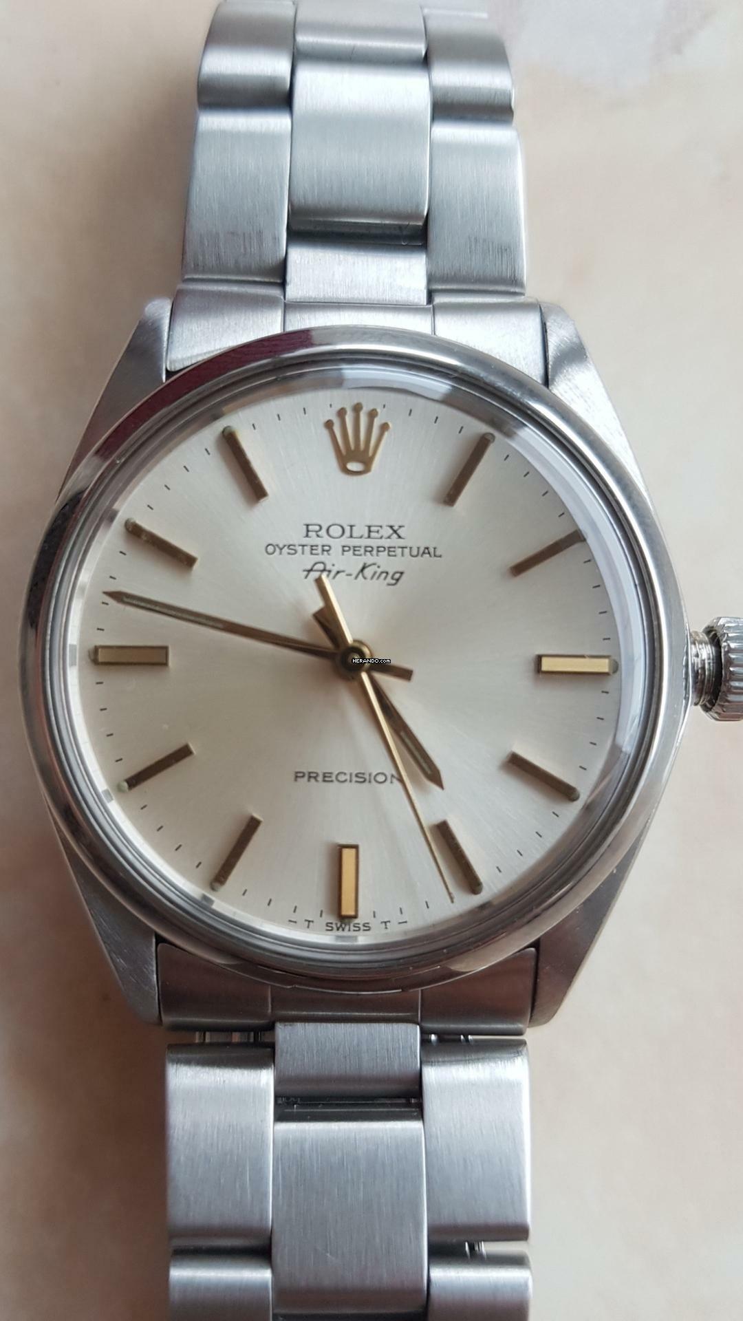 Rolex Air King 5500 </h1>