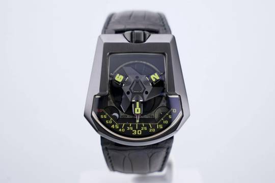  Urwerk UR-202 Black Platinum - Twin Turbine - Hammerhead - SPECIAL EDITION - With Box And Papers - UR-202 2009 </h1> 
