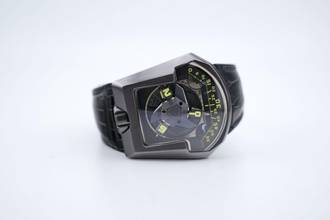 Thumbnail von Urwerk UR-202 Black Platinum - Twin Turbine - Hammerhead - SPECIAL EDITION - With Box And Papers - UR-202 2009 </h1>
